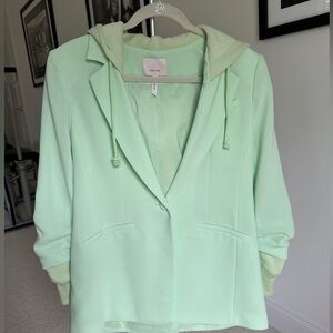 Cinq a Sept Khloe Hooded Blazer